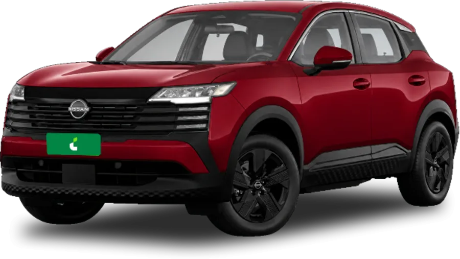 Nissan Kicks Sense Turbo, com placa da Localiza